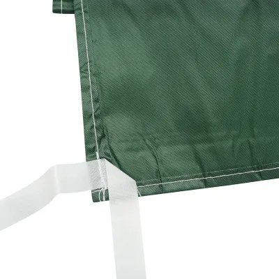 Tenda laterale verde da 3m per gazebo - immagine 5