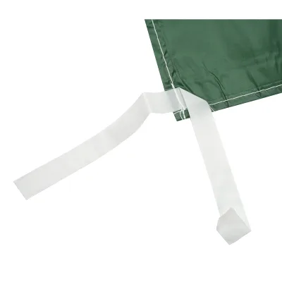 Tenda laterale verde da 3m per gazebo - immagine 4