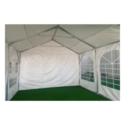 Tenda per eventi in PVC, larghezza 4 m e lunghezza 6 m, struttura in acciaio zincato - immagine 5