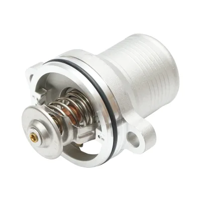 Termostato per JCB, Perkins, Massey Ferguson codice OEM 4225430M1, 2485C041, 2485C041P, 4133L501, 4133L507, 02-202474 - immagine 4