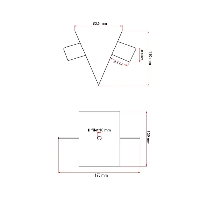 Testa a croce per spaccalegna verticale 8T 230V/2400W L=1040 mm - immagine 5
