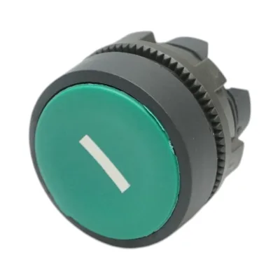 Testa del pulsante di comando di avviamento verde Ø 22mm ZBE Breckner Germany - immagine 2