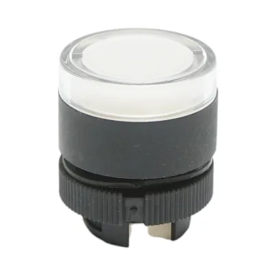 Testa del pulsante di comando illuminata bianca Ø 22mm LAY5 Breckner Germany
