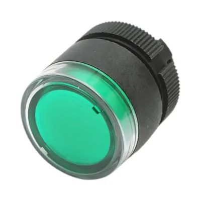 Testa del pulsante di comando illuminato verde Ø 22mm LAY5 Breckner Germany - immagine 2