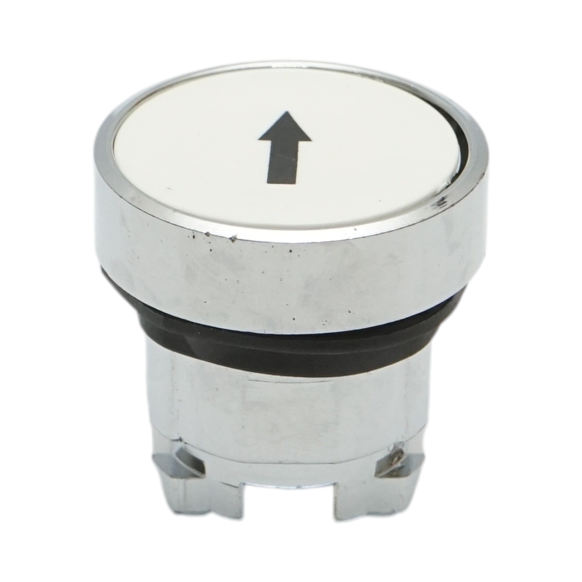 Testa del pulsante di controllo bianca freccia verso l'alto Ø 22mm ZBE Breckner Germany
