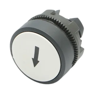 Testa del pulsante di controllo bianca freccia verso l'alto Ø 22mm ZBE Breckner Germany - immagine 2