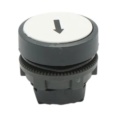 Testa del pulsante di controllo bianca freccia verso l'alto Ø 22mm ZBE Breckner Germany