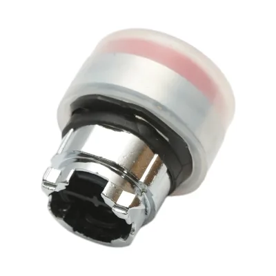 Testa del pulsante di controllo rossa con cappuccio protettivo Ø 22mm ZBE Breckner Germany - immagine 3