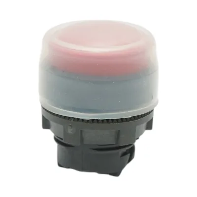 Testa del pulsante di controllo rossa con cappuccio protettivo Ø 22mm ZBE Breckner Germany