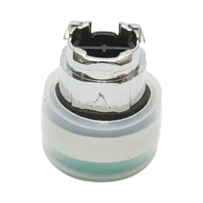 Testa del pulsante di controllo verde con cappuccio protettivo Ø 22mm ZBE Breckner Germany - immagine 5