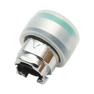 Testa del pulsante di controllo verde con cappuccio protettivo Ø 22mm ZBE Breckner Germany - immagine 3