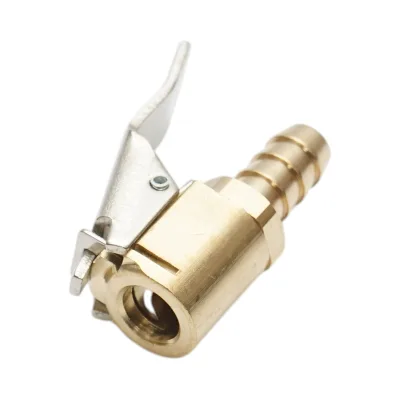 Testa del tubo della pistola gonfiata, ruote in ottone 8x15mm - immagine 3