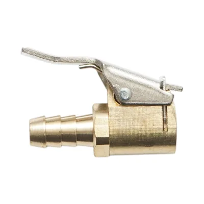 Testa del tubo della pistola gonfiata, ruote in ottone 8x15mm - immagine 2