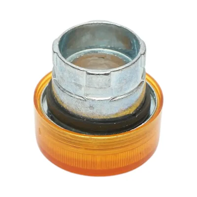 Testa indicatore luminosa gialla Ø 22mm LAY5 Breckner Germany - immagine 5