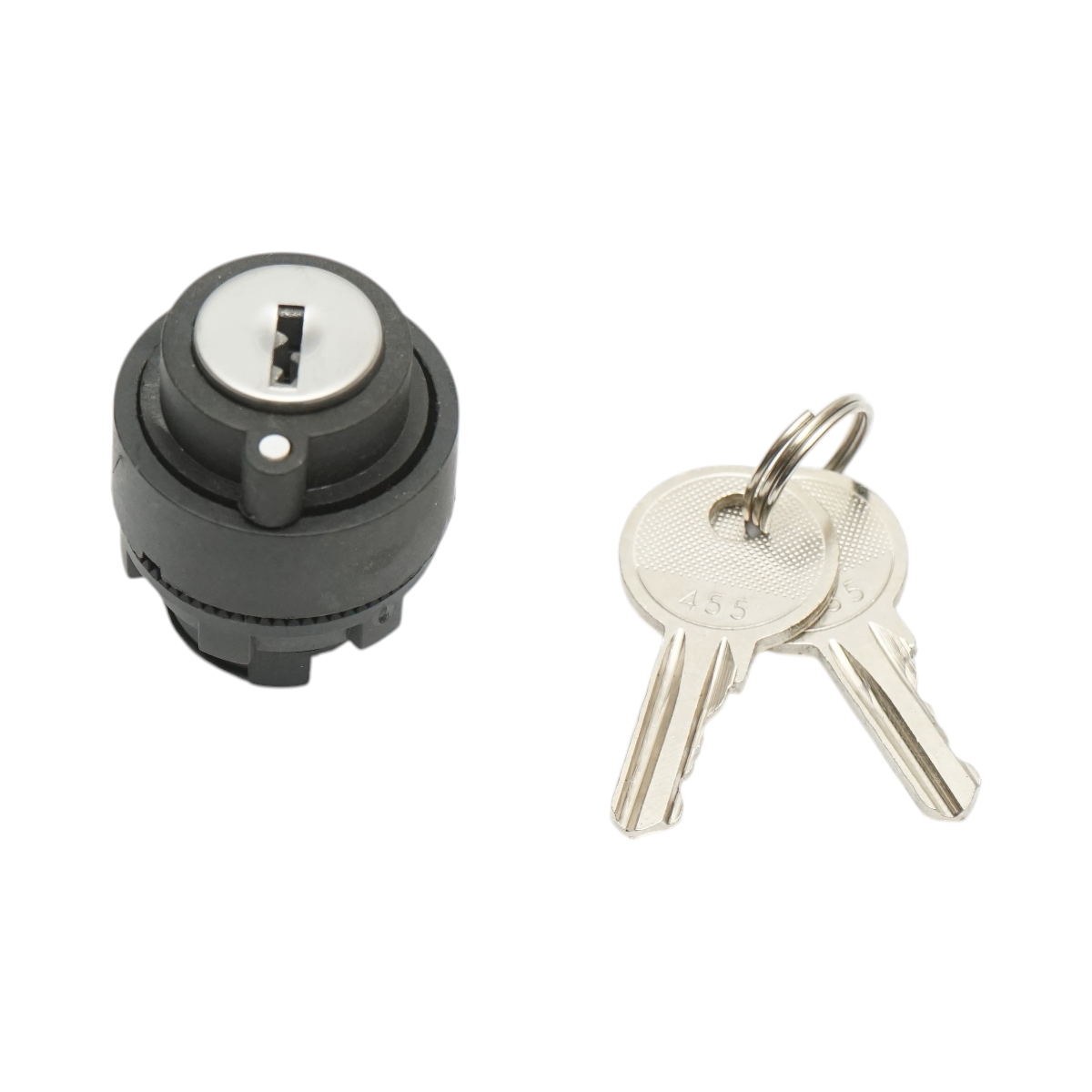 Testa manopola selettore a 2 posizioni con ritenuta chiave Ø 22mm LAY5 Breckner Germany - immagine 2
