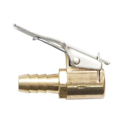 Testa per pistola di gonfiaggio pneumatici – ottone – attacco 1/4" - immagine 2