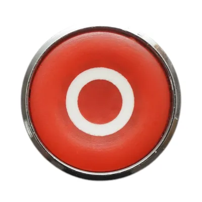 Testa pulsante di arresto rosso Ø 22mm ZBE Breckner Germany - immagine 4