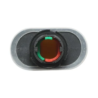 Testa pulsante di comando doppio rosso-verde con cappuccio protettivo Ø 22mm LAY5 Breckner Germany - immagine 5