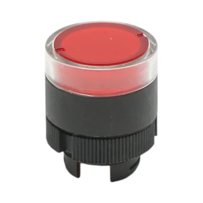 Testa pulsante di comando illuminata rossa Ø 22mm LAY5 Breckner Germany