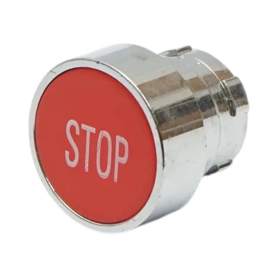 Testa pulsante di comando STOP rosso Ø 22mm LAY5 Breckner Germany - immagine 2