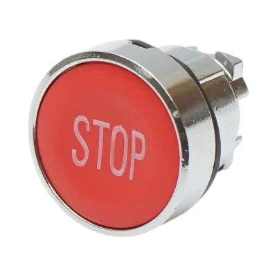 Testa pulsante di comando STOP rosso Ø 22mm ZBE Breckner Germany - immagine 2