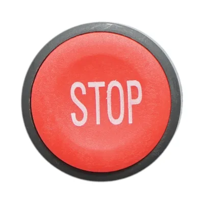 Testa pulsante di comando STOP rosso Ø 22mm ZBE Breckner Germany - immagine 4