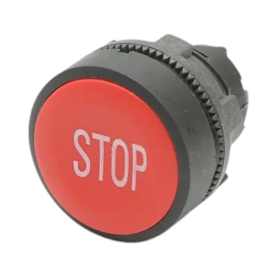 Testa pulsante di comando STOP rosso Ø 22mm ZBE Breckner Germany - immagine 2