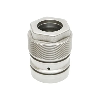 Testata cilindro idraulico 60x110mm per JCB 4CX OEM 594-14055
