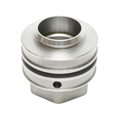 Testata cilindro idraulico 60x110mm per JCB 4CX OEM 595-10062 - immagine 2