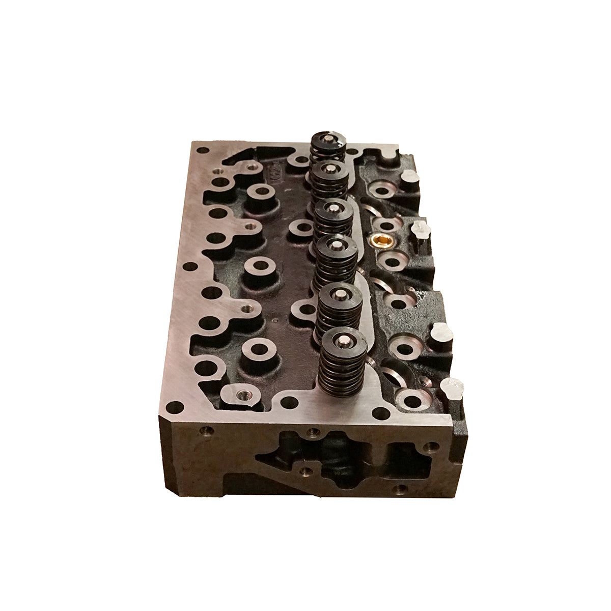 Testata del motore Perkins per trattore Massey Ferguson, New Holland, codice OEM E2046T9 - immagine 4