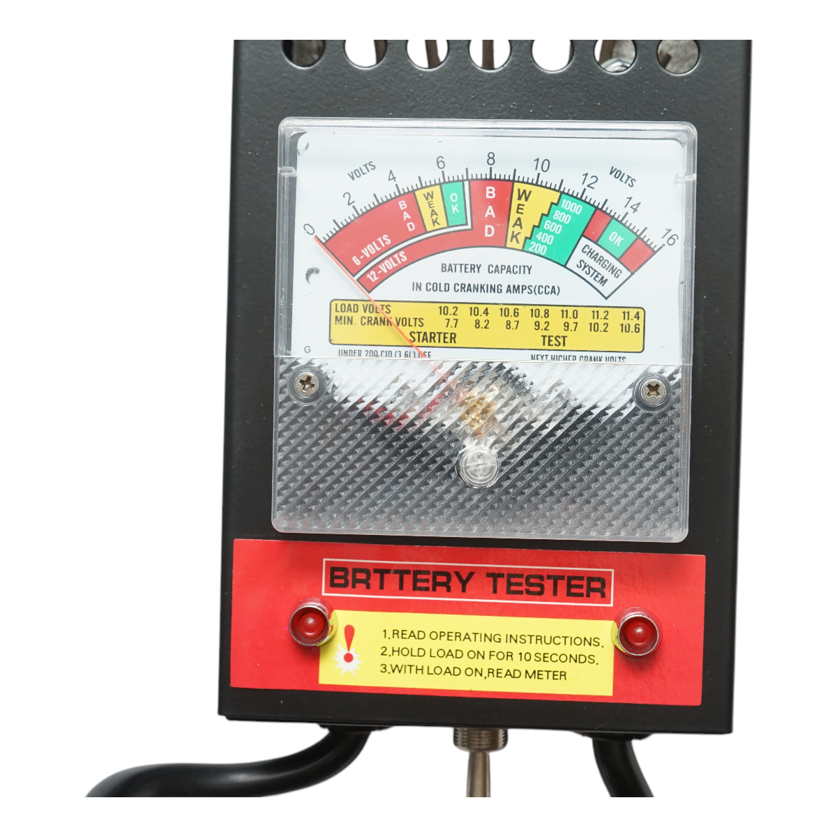 Tester analogico per batterie 6/12V, 200A Breckner Germany - immagine 6