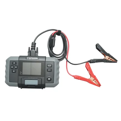 Tester digitale per batterie con stampante 12-24V, protezione da polarità 100-2000A BT600 - immagine 2