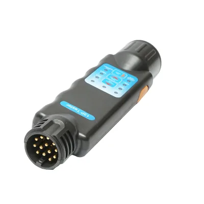 Tester luci rimorchio, presa femmina-maschio a 13 pin Breckner Germany - immagine 4