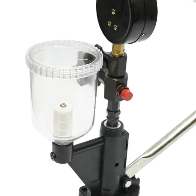 Tester per iniettori diesel 600 bar, adattatore M12, M14 con serbatoio da 1L - immagine 5
