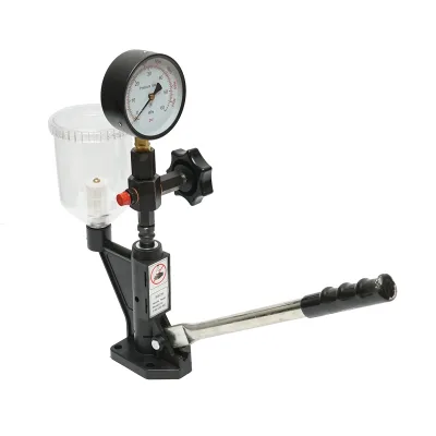 Tester per iniettori diesel 600 bar, adattatore M12, M14 con serbatoio da 1L