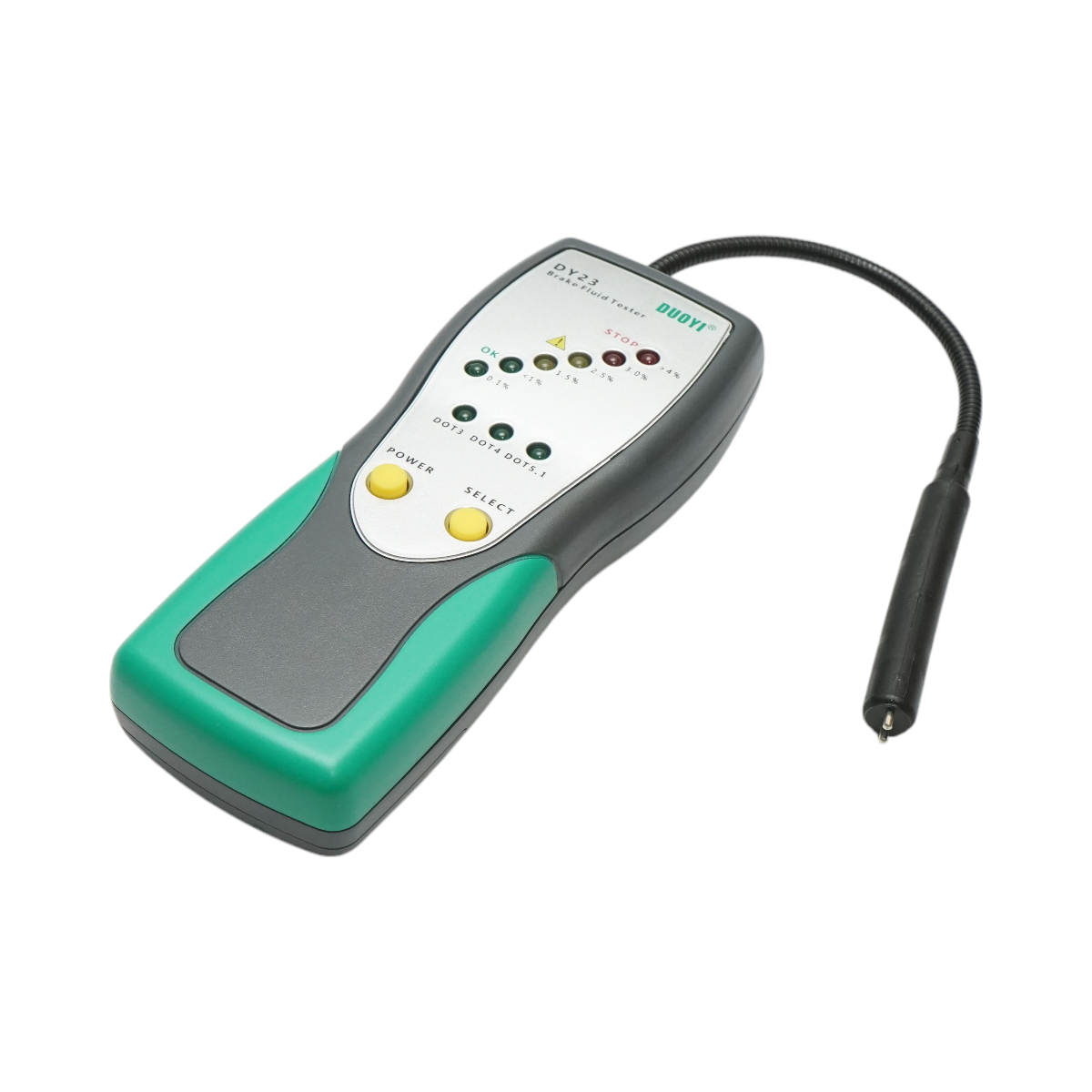 Tester per liquido freni DOT3, DOT4, DOT5.1 con display a LED  Breckner Germany - immagine 2