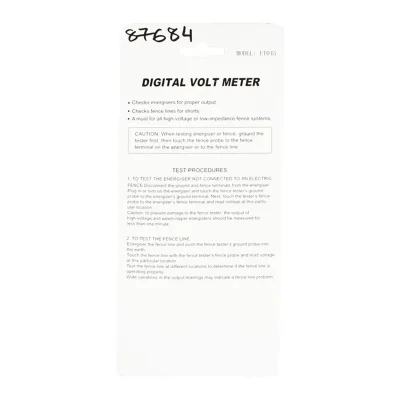 Tester per recinto elettrico, tester di tensione recinzioni elettriche DIGITALE Breckner Germany - immagine 4