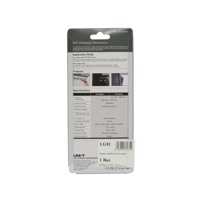 Tester, rilevatore di tensione AC 90-1000V senza contatto UT12D-EU UNI-T - immagine 3