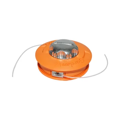 Testina tamburo decespugliatore in alluminio M10x1,25mm, filettatura 3mm, universale Tap&Go automatico