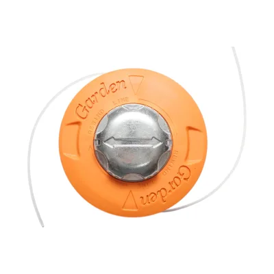 Testina tamburo decespugliatore in alluminio M10x1,25mm, filettatura 3mm, universale Tap&Go automatico - immagine 2