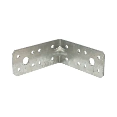 Tirante di rinforzo 90x90x40mm, spessore 2,5mm, acciaio zincato - immagine 2