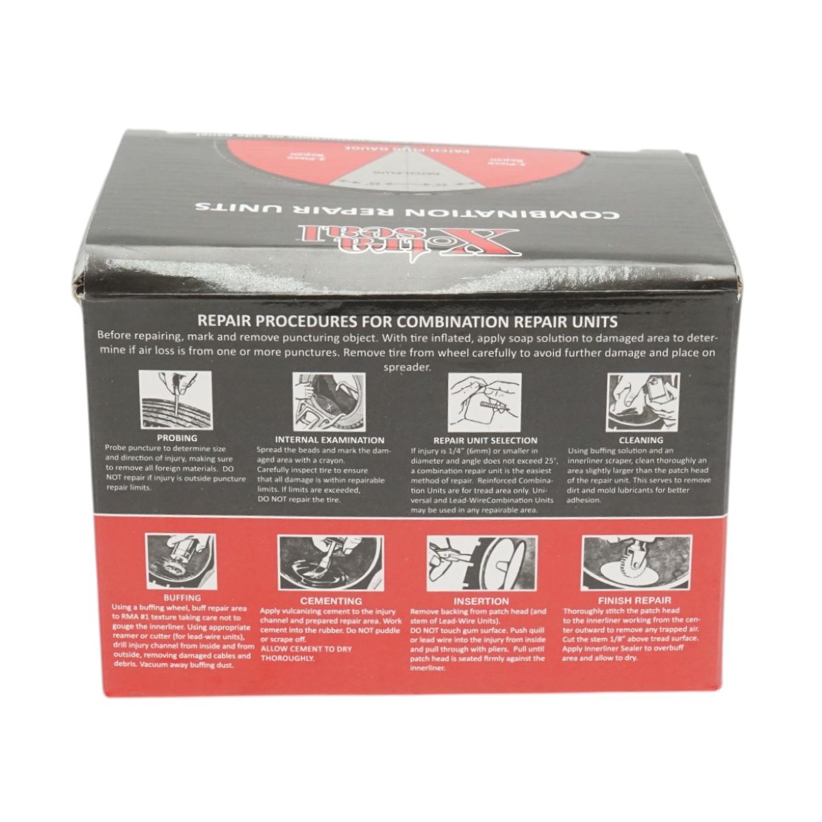 Toppa per pneumatici a forma di fungo 6x55mm  X-TRA SEAL - immagine 4