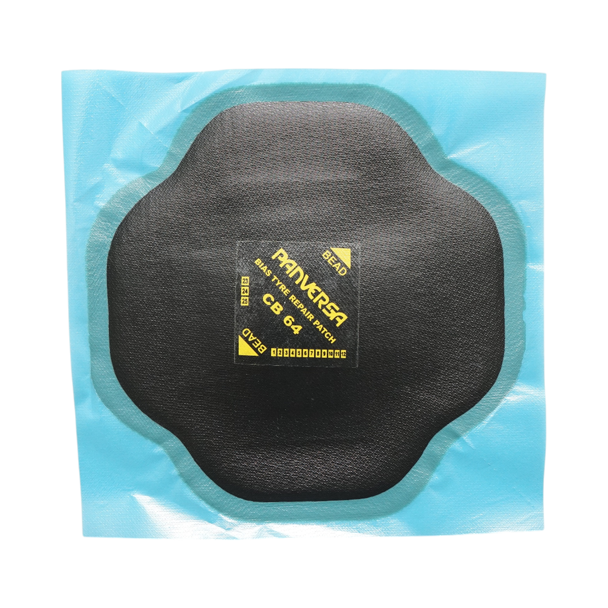 Toppe di vulcanizzazione diagonali da 155 mm per pneumatici, 10 pezzi/scatola CB-64 Panversa - immagine 4