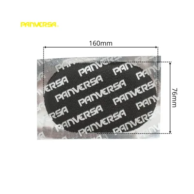 Toppe di vulcanizzazione ovali 76x160mm PP9 per camere d'aria 10 pz/set Panversa - immagine 3