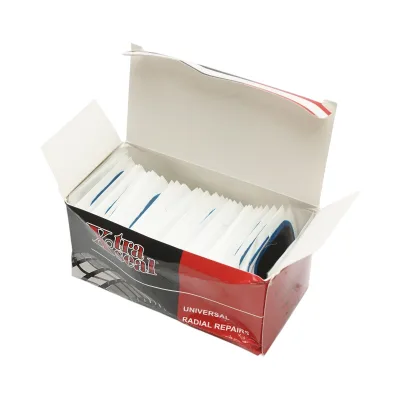 Toppe di vulcanizzazione quadrate 57x57mm per camere d'aria X-TRA SEAL - immagine 2