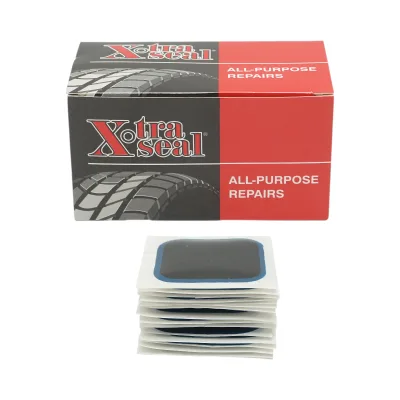 Toppe di vulcanizzazione quadrate 66x66mm per camere d'aria X-TRA SEAL