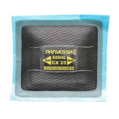 Toppe di vulcanizzazione radiali 108x120mm per pneumatici 10 pz/scatola CX-25 Panversa - immagine 3