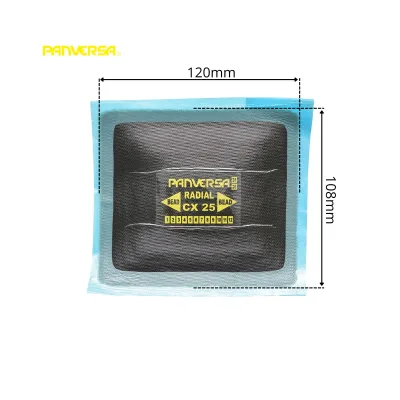 Toppe di vulcanizzazione radiali 108x120mm per pneumatici 10 pz/scatola CX-25 Panversa - immagine 2