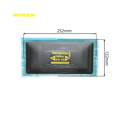 Toppe di vulcanizzazione radiali 122x252mm per pneumatici 5 pz/scatola CX-42 Panversa - immagine 2
