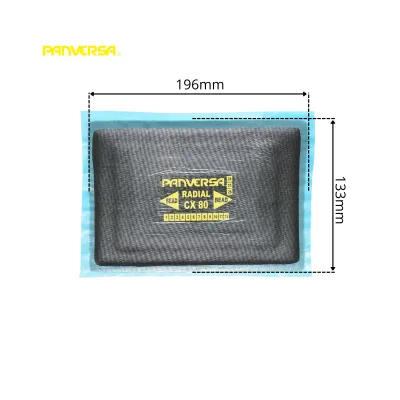 Toppe di vulcanizzazione radiali 133x196mm per pneumatici 5 pz/scatola CX-80 Panversa - immagine 2
